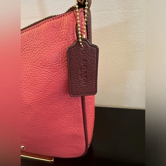 Coach Ellie File Crossbody Bag Watermelon Multi EUC - Picture 4 of 9